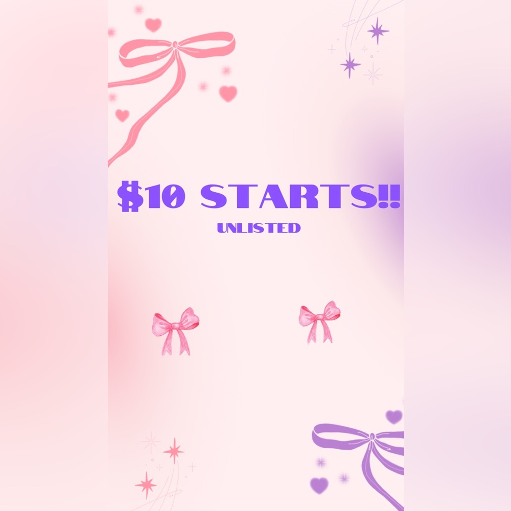 Live listing $10